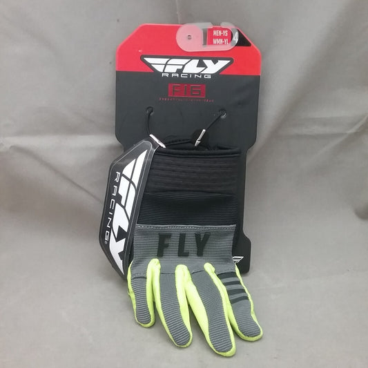NEW FLY RACING 375-912YS GLOVES MENS YS WOMENS YL XPLORE YOUTH SZ 4 BLACK/GREEN