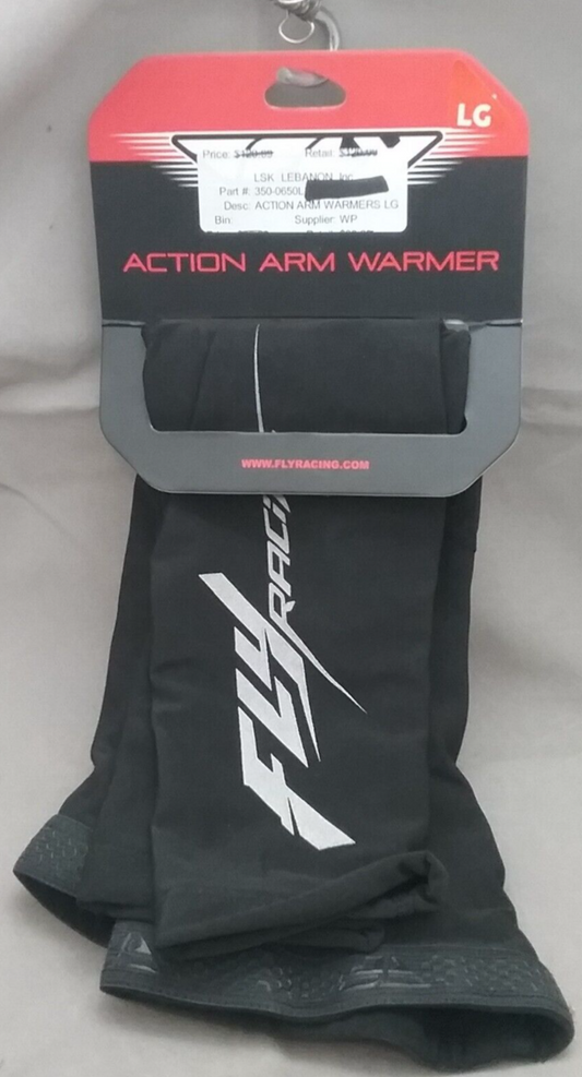 NEW FLY RACING 350-0650L ARM WARMERS POLYESTER LARGE PAIR