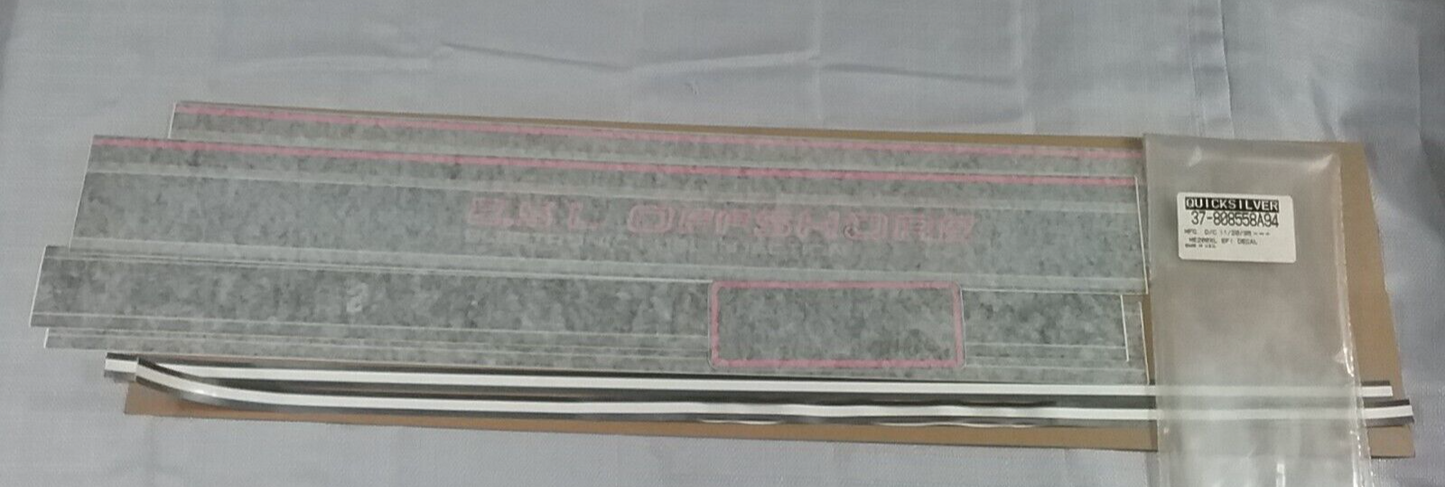 NEW QUICKSILVER 37-808558A94 ME200XL EFI DECAL Mercury 150-200HP