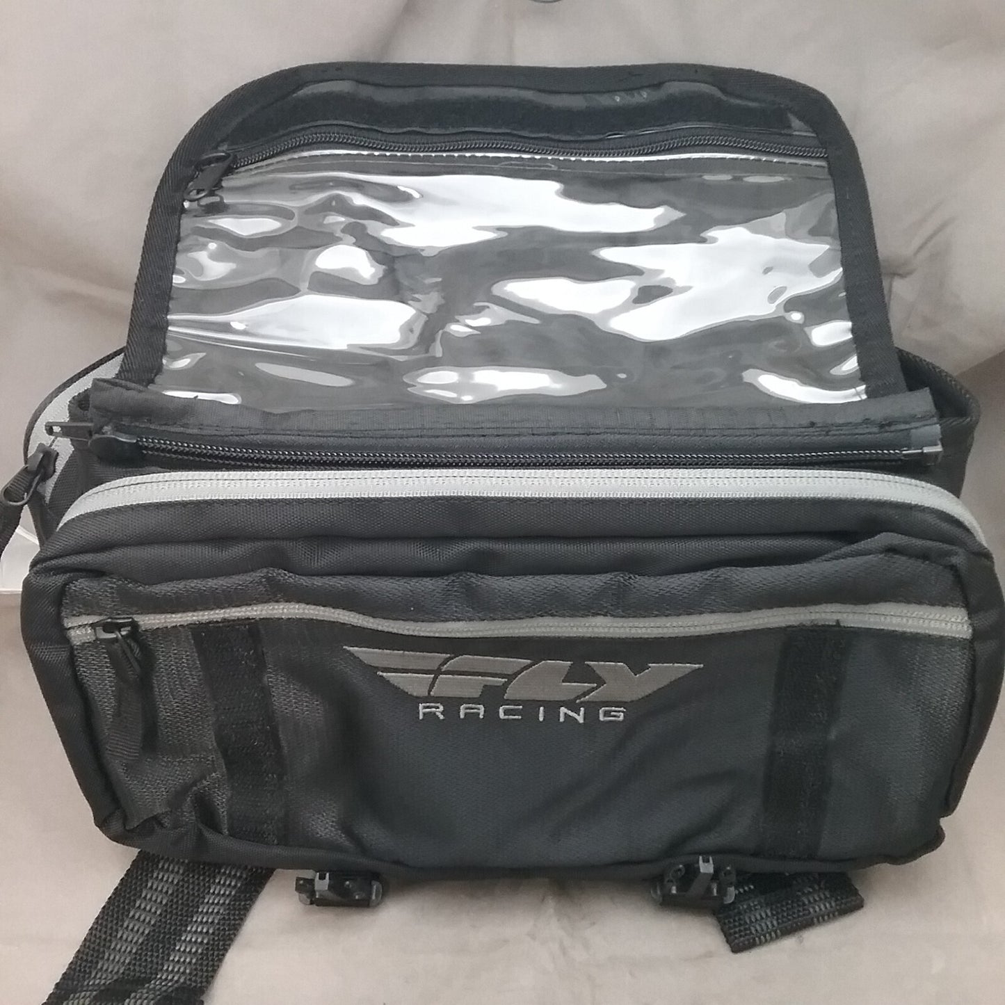 NEW FLY 12-1864 TOOL PACK BLACK AND GREY REMOVABLE FLAP