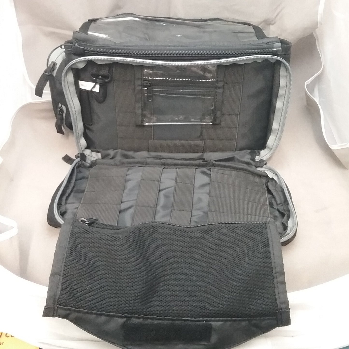NEW FLY 12-1864 TOOL PACK BLACK AND GREY REMOVABLE FLAP