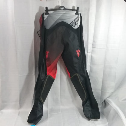 NEW FLY 370-73236 RIDING PANTS BLACK AND RED SIZE 36