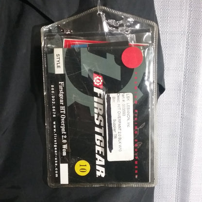 NEW FIRSTGEAR 503593 WOMEN'S HT Overpants BLACK SIZE 10