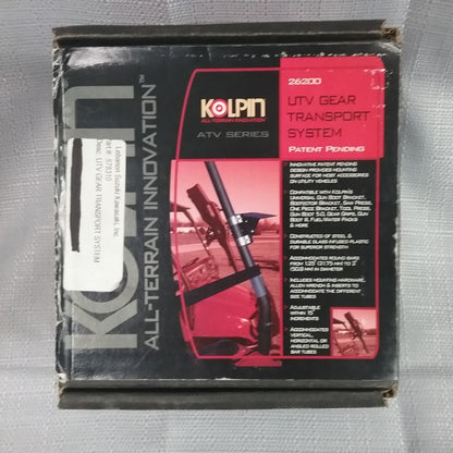NEW KOLPIN 26200 UTV GEAR TRANSPORT SYSTEM FITS ROUND BARS 1.25" - 2" ADJUSTABLE