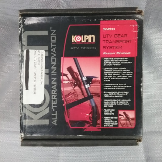 NEW KOLPIN 26200 UTV GEAR TRANSPORT SYSTEM FITS ROUND BARS 1.25" - 2" ADJUSTABLE