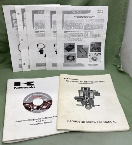 Kawasaki 57001-1687A Diagnostic System Version 3 Kit New Genuine