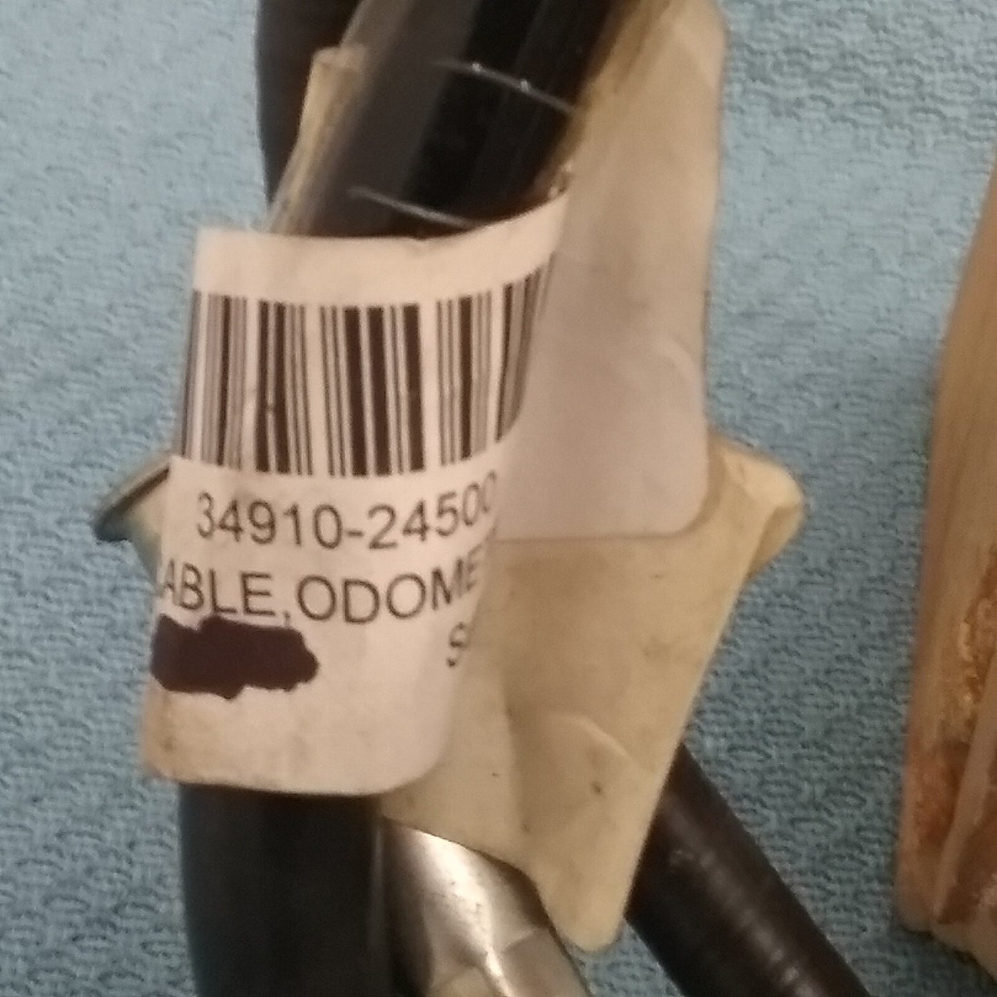 NEW GENUINE SUZUKI 34910-24500 CABLE ASSEMBLY, ODOMETER LT250 1985-1986