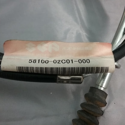 NEW GENUINE SUZUKI 58100-02C01-000 CABLE ASSY, BRAKE QUADRUNNER LT160 1989-2004