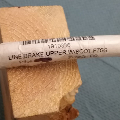 NEW POLARIS 1910336 UPPER BRAKE LINE WITH BOOT FITTINGS TRAIL BOSS SCRAMBLER