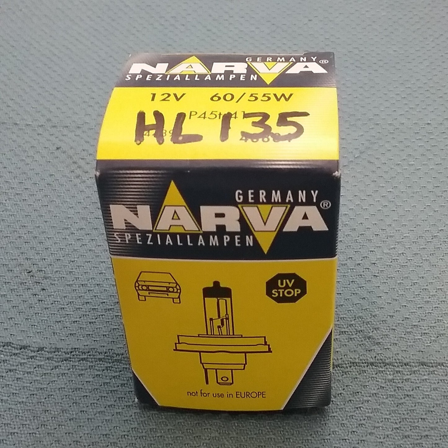 NEW NARVA P45T-41 12V 60/55W HALOGEN CAR REPLACEMENT LAMP