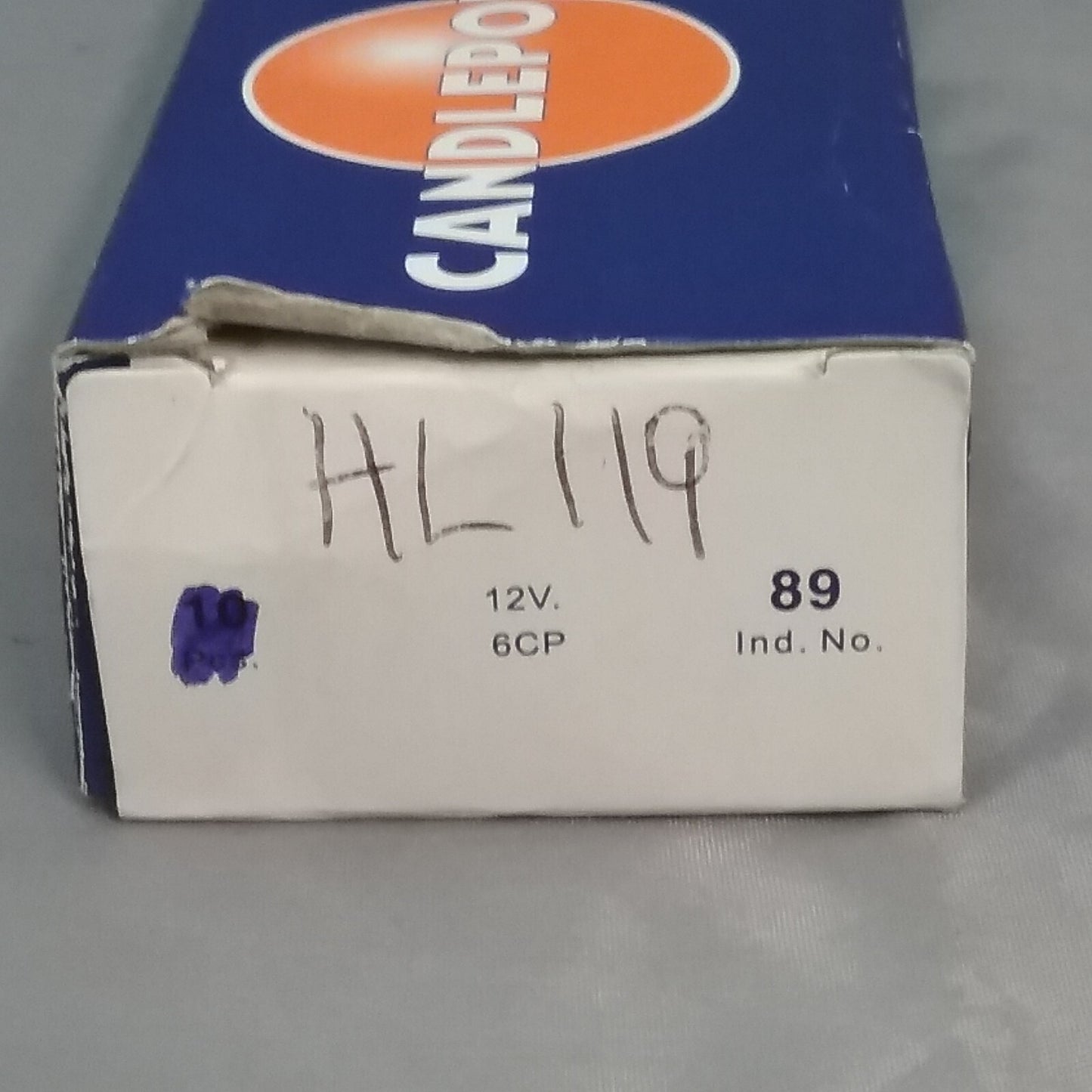 NEW CANDLEPOWER 89 12V 6CP REPLACEMENT LIGHT BULB POLARIS