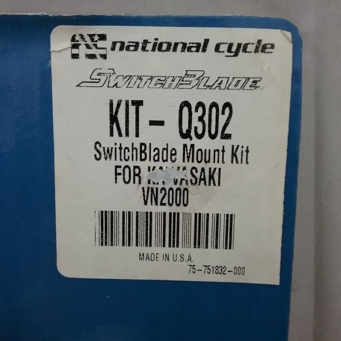 NEW NATIONAL CYCLE KIT-Q302 SwitchBlade Quick Release Mount Kit KAWASAKI