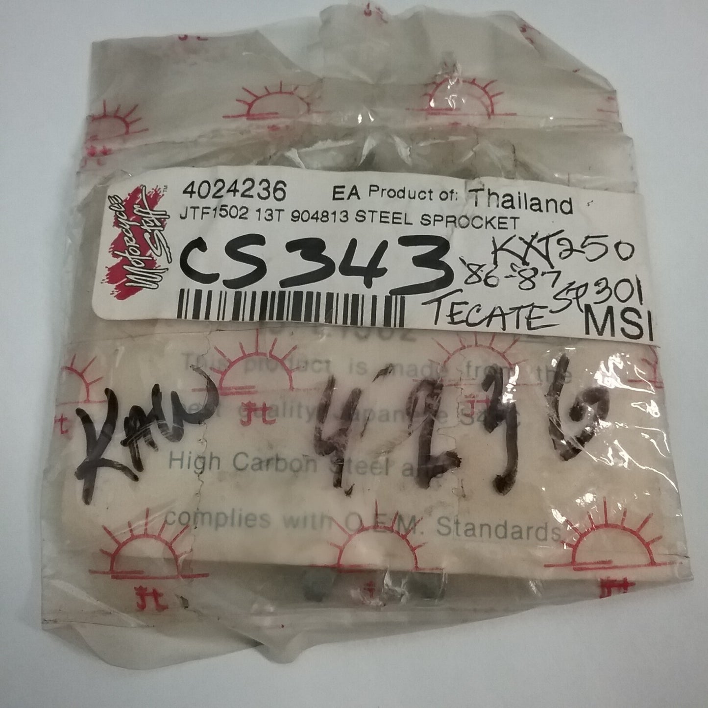 NEW JT SPROCKETS JTF1502 FRONT SPROCKET 13T KAWASAKI TECATE KTX250 86-87