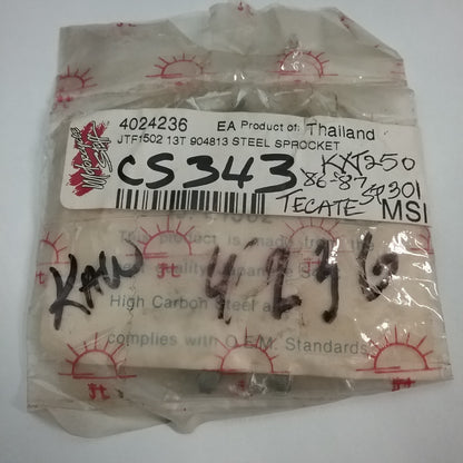 NEW JT SPROCKETS JTF1502 FRONT SPROCKET 13T KAWASAKI TECATE KTX250 86-87