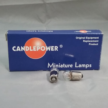 QTY 2 NEW CANDLEPOWER 51 6V1CP TAILLIGHT REPLACEMENT BULB