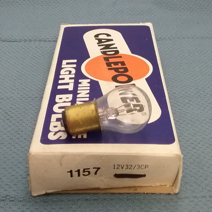 NEW CANDLEPOWER 1157 12V32/3CP MINIATURE LIGHT BULB