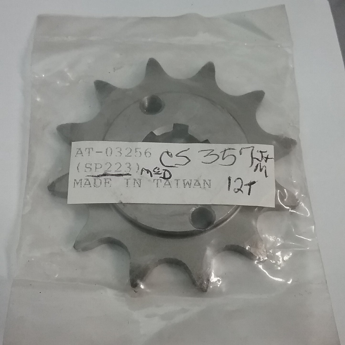 NEW ARMOR TECH AT-03256 FRONT SPROCKET 12T