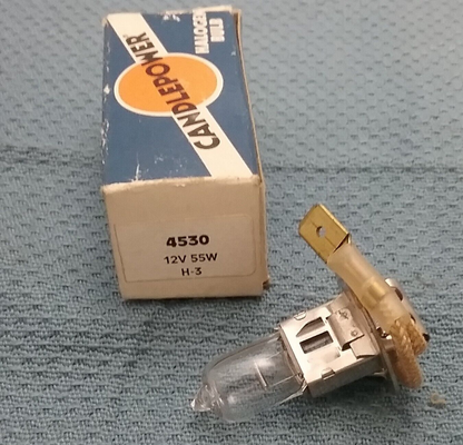 NEW CANDLEPOWER 4530 12V/55W H3 HALOGEN BULB