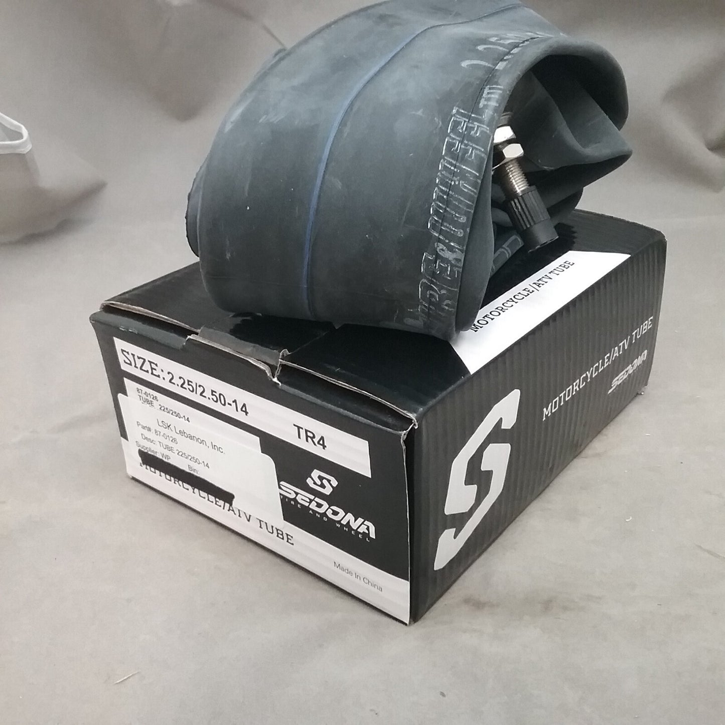 NEW SEDONA 87-0126 INNER TUBE 2.25/2.50-14 14IN TR4