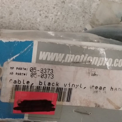 NEW MOTION PRO 05-0373 BLACK VINYL REAR HAND CABLE ASSEMBLY YAMAHA