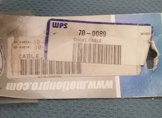 NEW MOTION PRO 10-0089 CHOKE CABLE POLARIS ATV/UTV