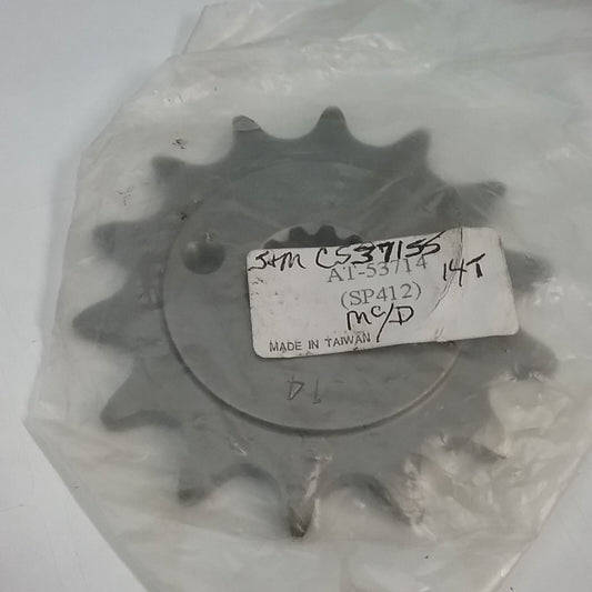 NEW ARMOR TECH AT-53714 SPROCKET SPECIALTIES 14T SP412