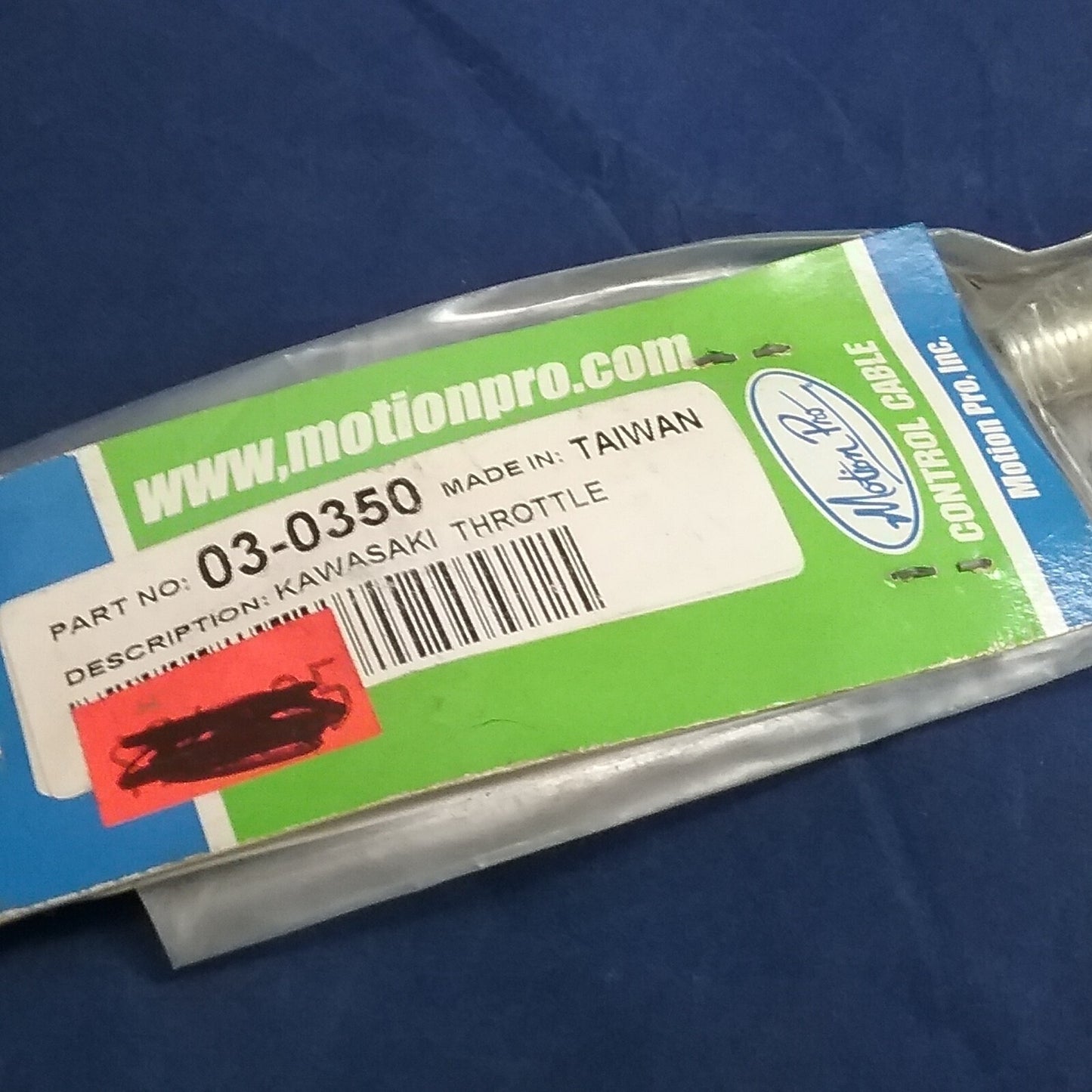 NEW MOTION PRO 03-0350 THROTTLE CABLE ASSEMBLY KAWASAKI