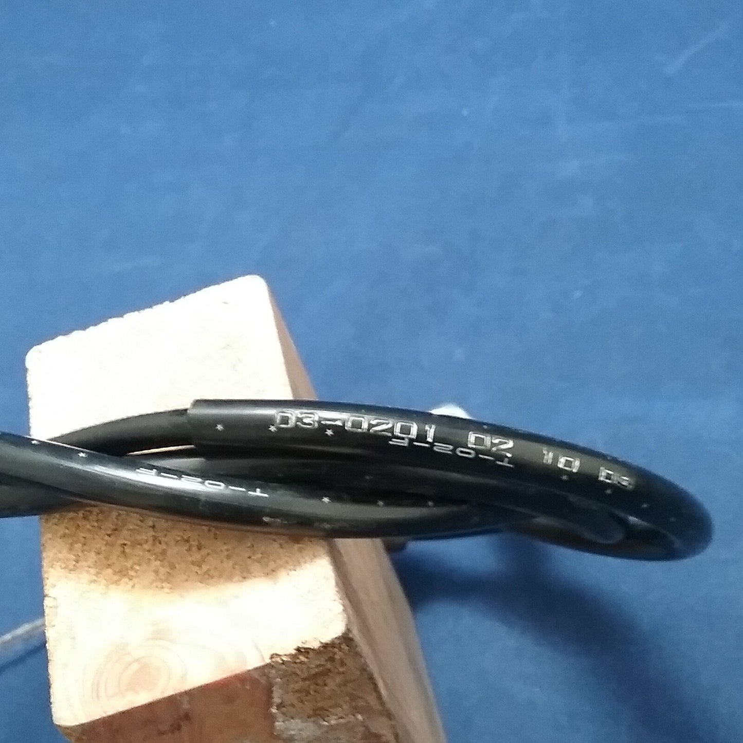 NEW MOTION PRO 03-0201 BLACK VINYL THROTTLE CABLE