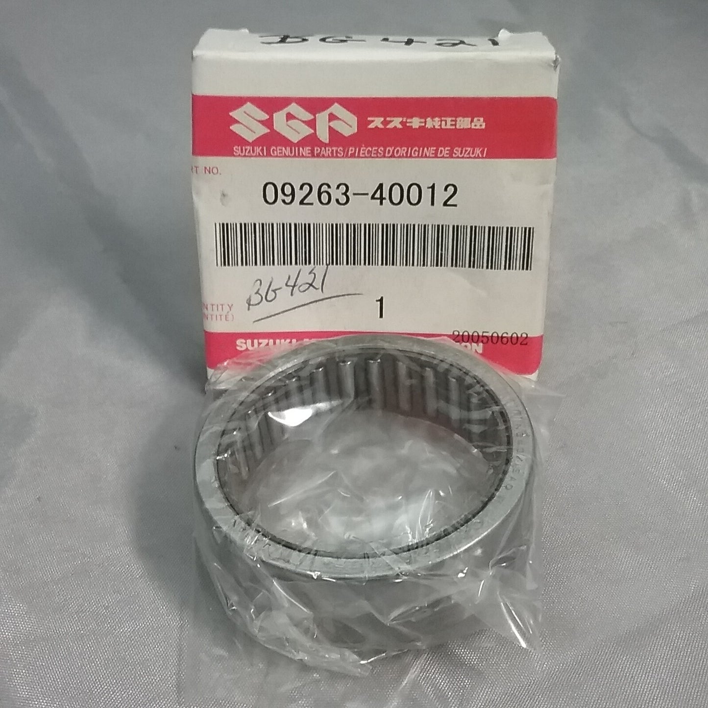 NEW GENUINE SUZUKI 09263-40012 BEARING, FINAL DRIVEN LH Eiger LT-F400