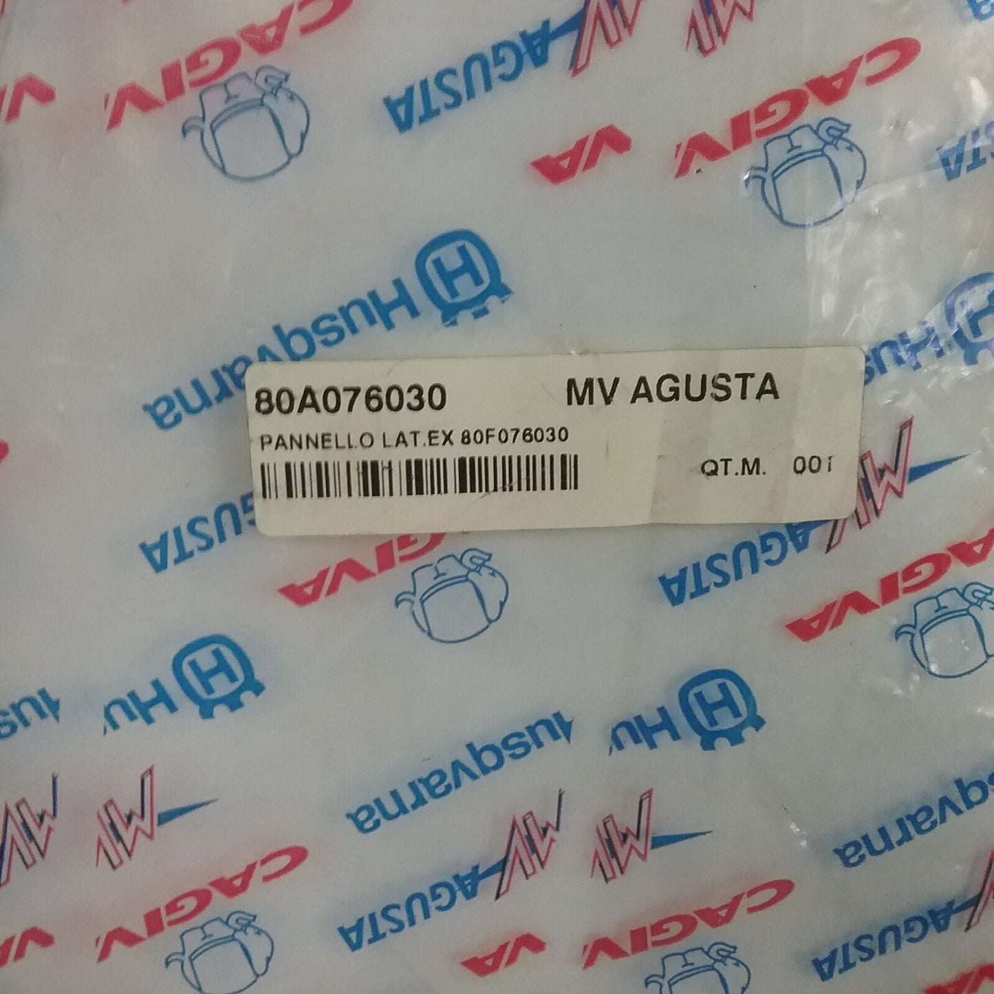 NEW GENUINE HUSQVARNA 80A076030 BODY PANEL RIGHT SIDE 1998-1999
