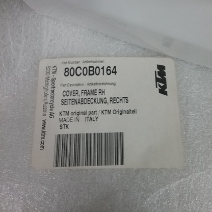 NEW KTM 80C0B0164 PANEL RIGHT SIDE FRAME COVER