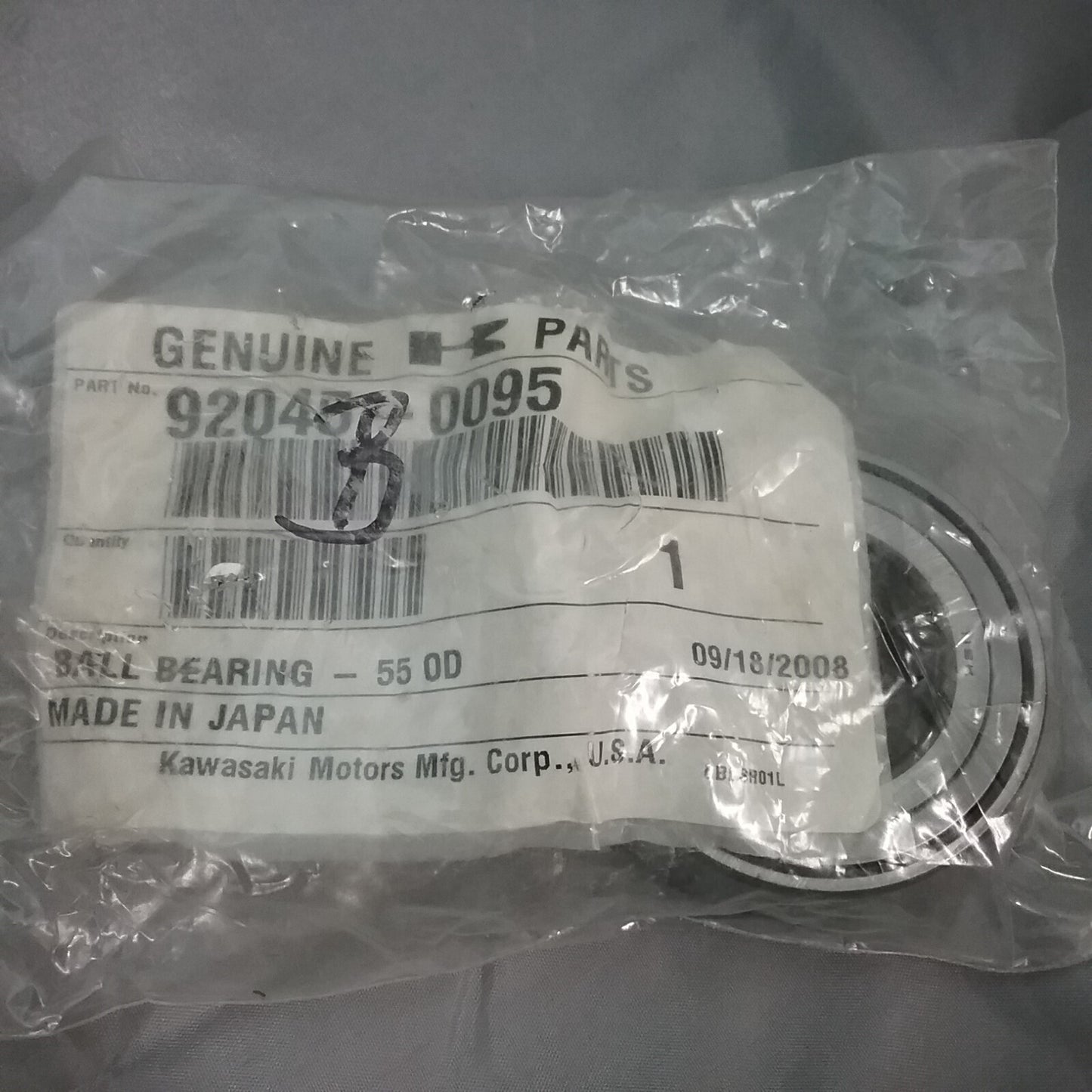 NEW GENUINE KAWASAKI 92045-0095 BEARING-BALL SUSPENSION Prairie KVF650