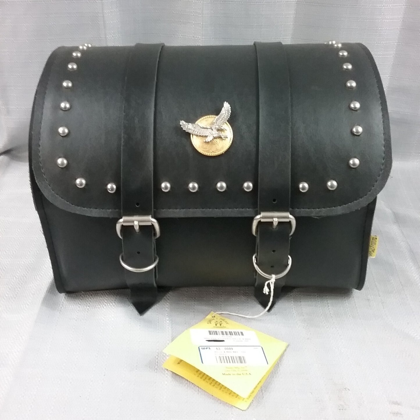 NEW WILLIE & MAX 63-0089 STUDDED MAX-PAX TOUR TRUNK 13X10X9
