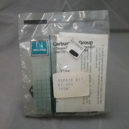 NEW WALBRO K1-HDA CARBURETOR KIT