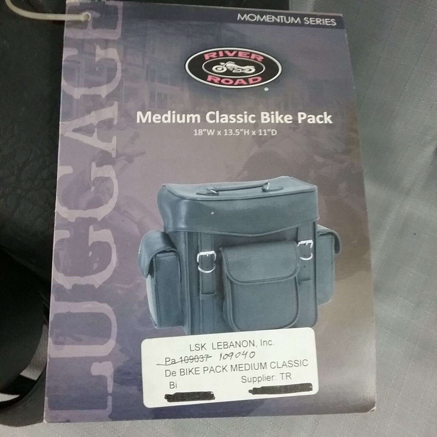 NEW RIVER ROAD 109040 MOMENTUM CLASSIC BIKE PACK MEDIUM