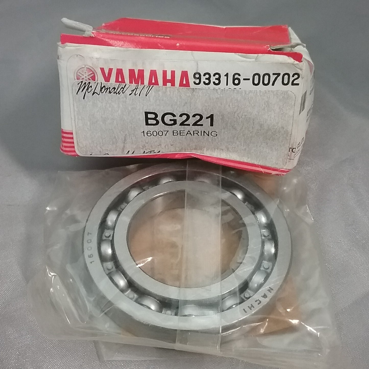 NEW GENUINE YAMAHA 93316-00702-00 BEARING FRONT DIFF. Grizzly YFM660