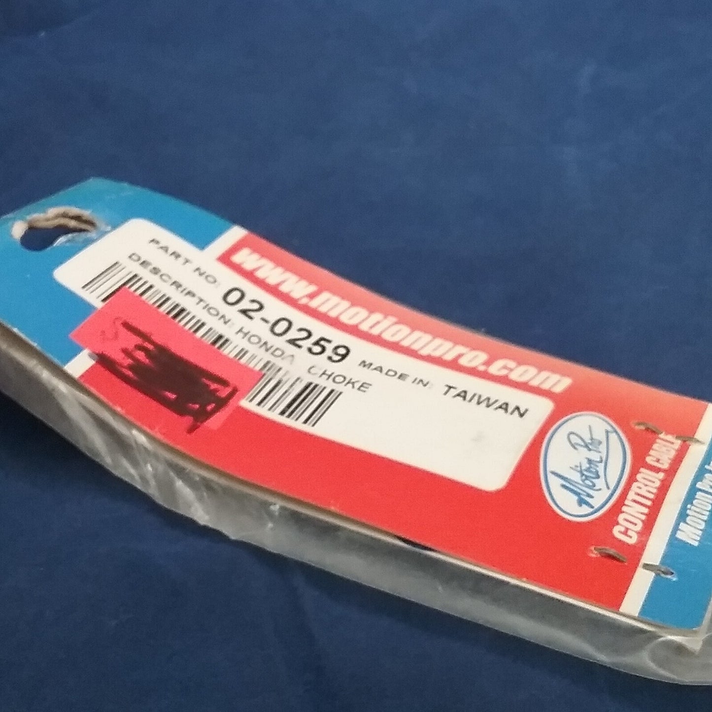 NEW MOTION PRO 02-0259 BLACK VINYL CHOKE CABLE HONDA