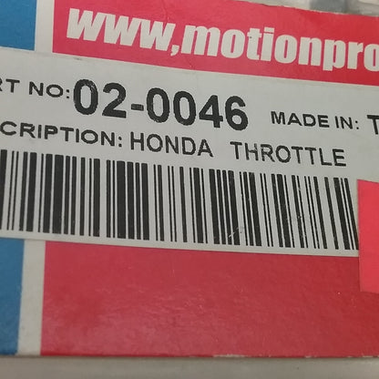 NEW MOTION PRO 02-0046 BLACK VINYL THROTTLE CABLE HONDA