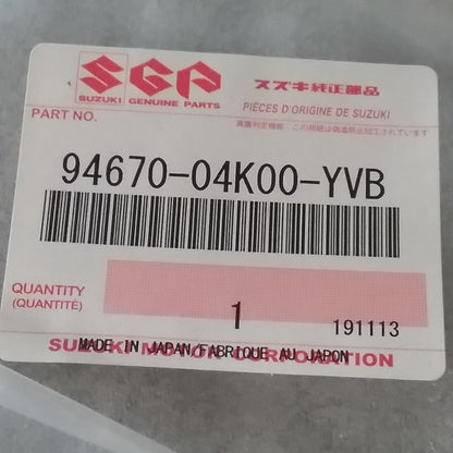 NEW GENUINE SUZUKI 94670-04K00-YVB COVER, SIDE RH BLACK GSX-S1000F