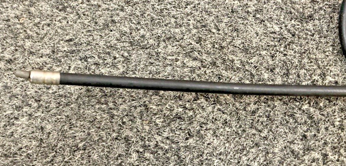 NEW MOTION PRO 02-009 BLACK VINYL THROTTLE CABLE
