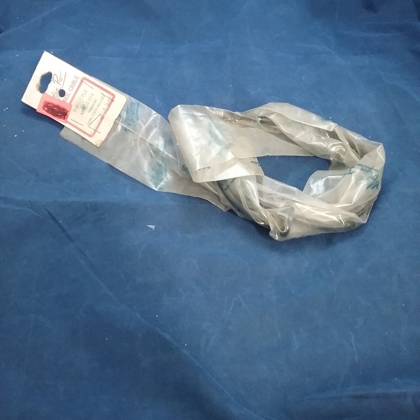 NEW MOTION PRO 02-014 BLACK VINYL THROTTLE CABLE HONDA