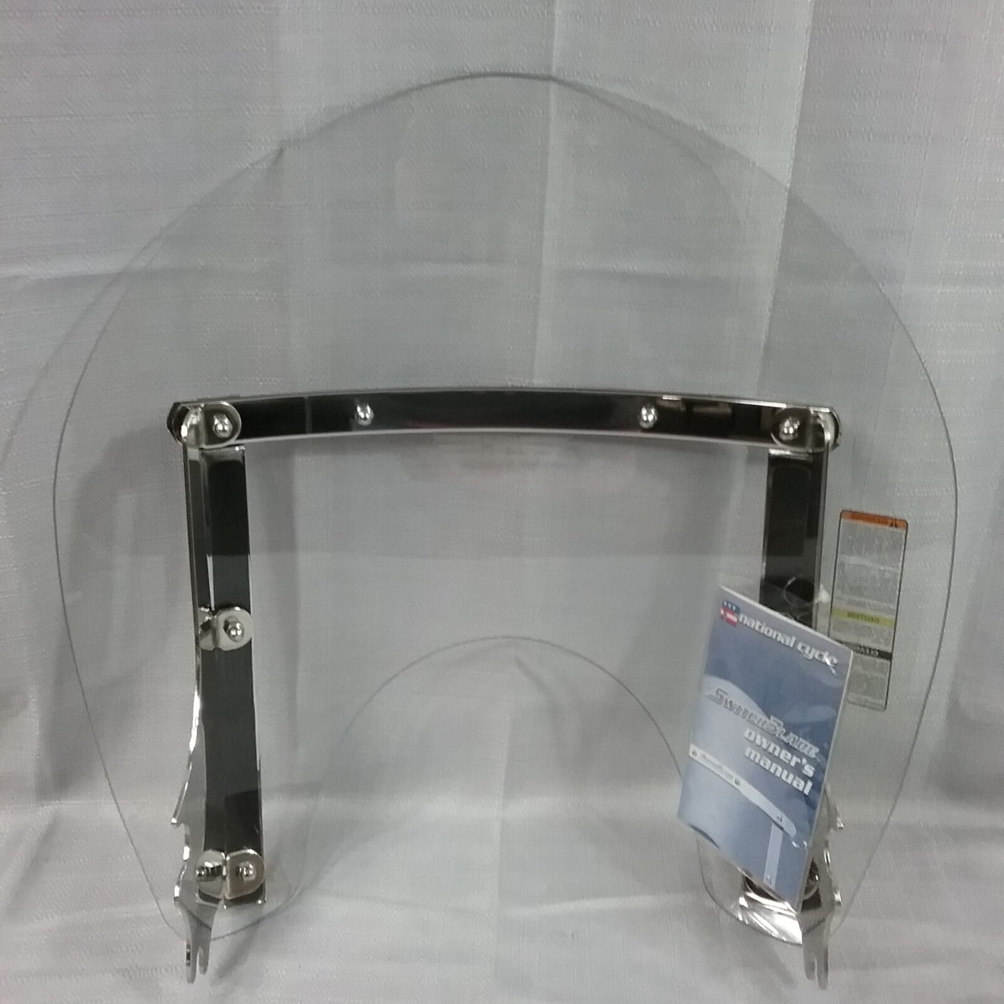NEW NATIONAL CYCLE N21735 SWITCHBLADE SHORTY CLEAR POLYCARBONATE