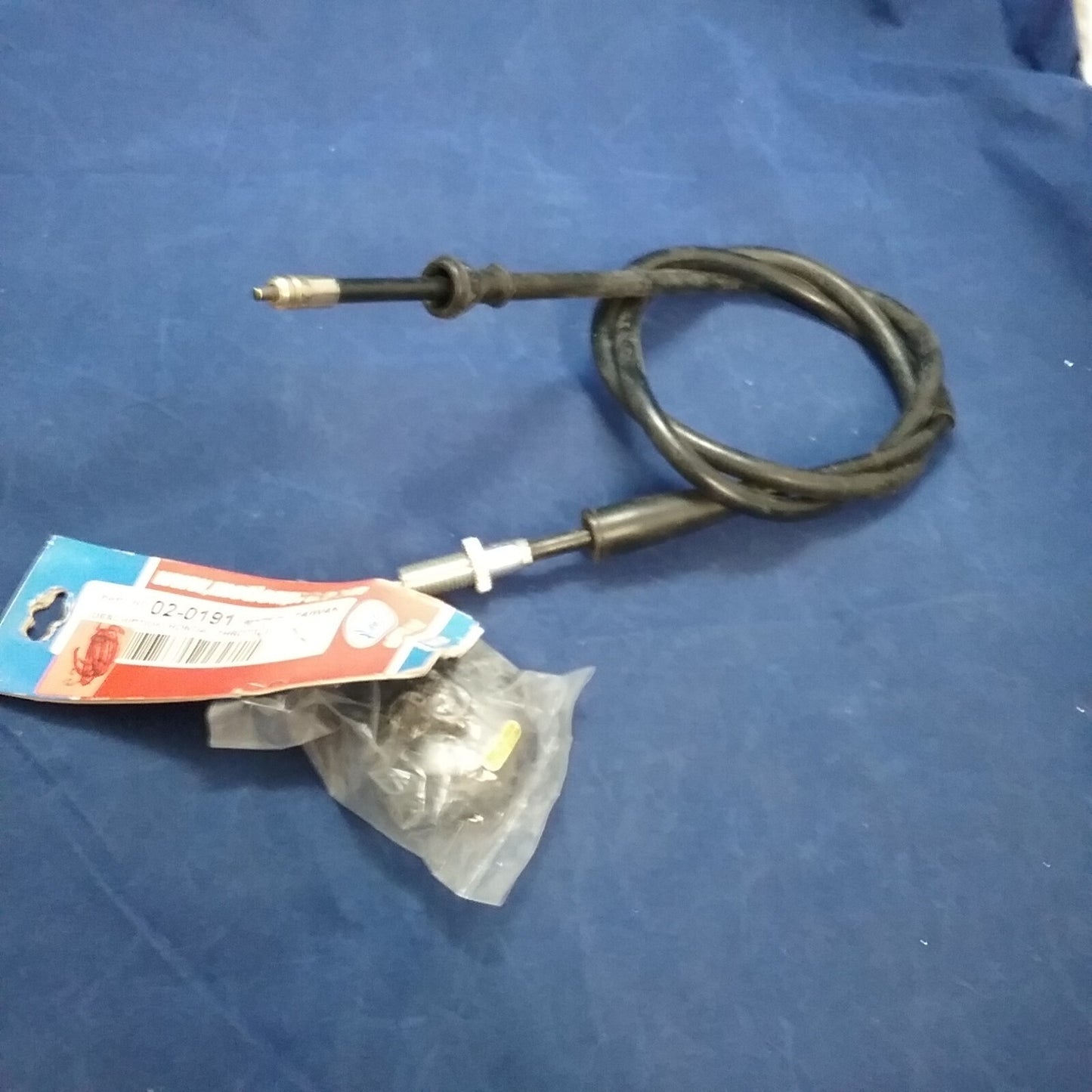NEW MOTION PRO 02-0191 THROTTLE CABLE WITH CARB CAP HONDA