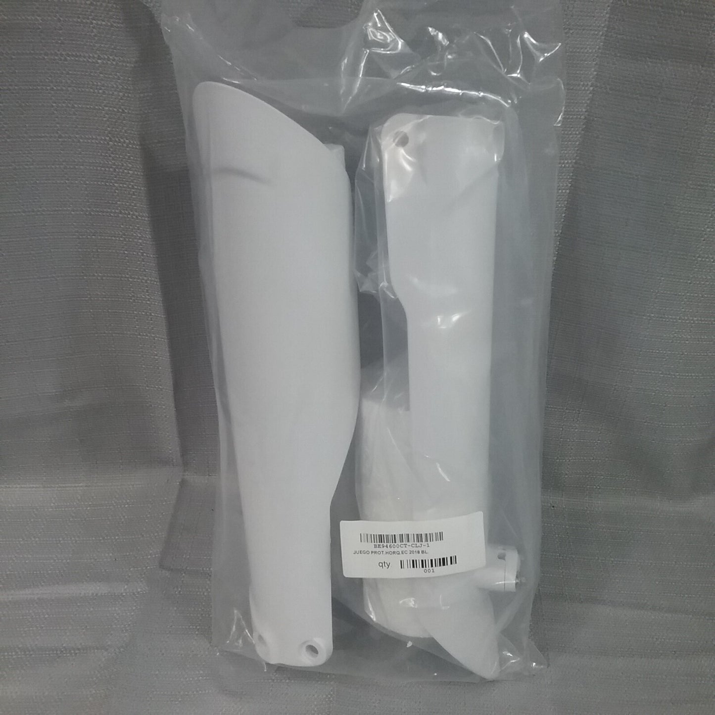 NEW GASGAS BE9000CT-CLJ-1 PLASTIC KIT EC 2018-2020 8 PIECES WHITE