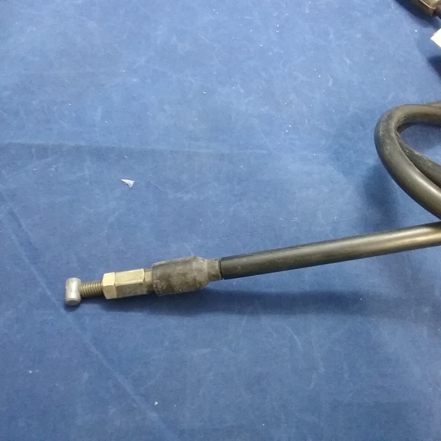 NEW MOTION PRO 02-0282 BLACK VINYL THROTTLE CABLE HONDA FOURTRAX