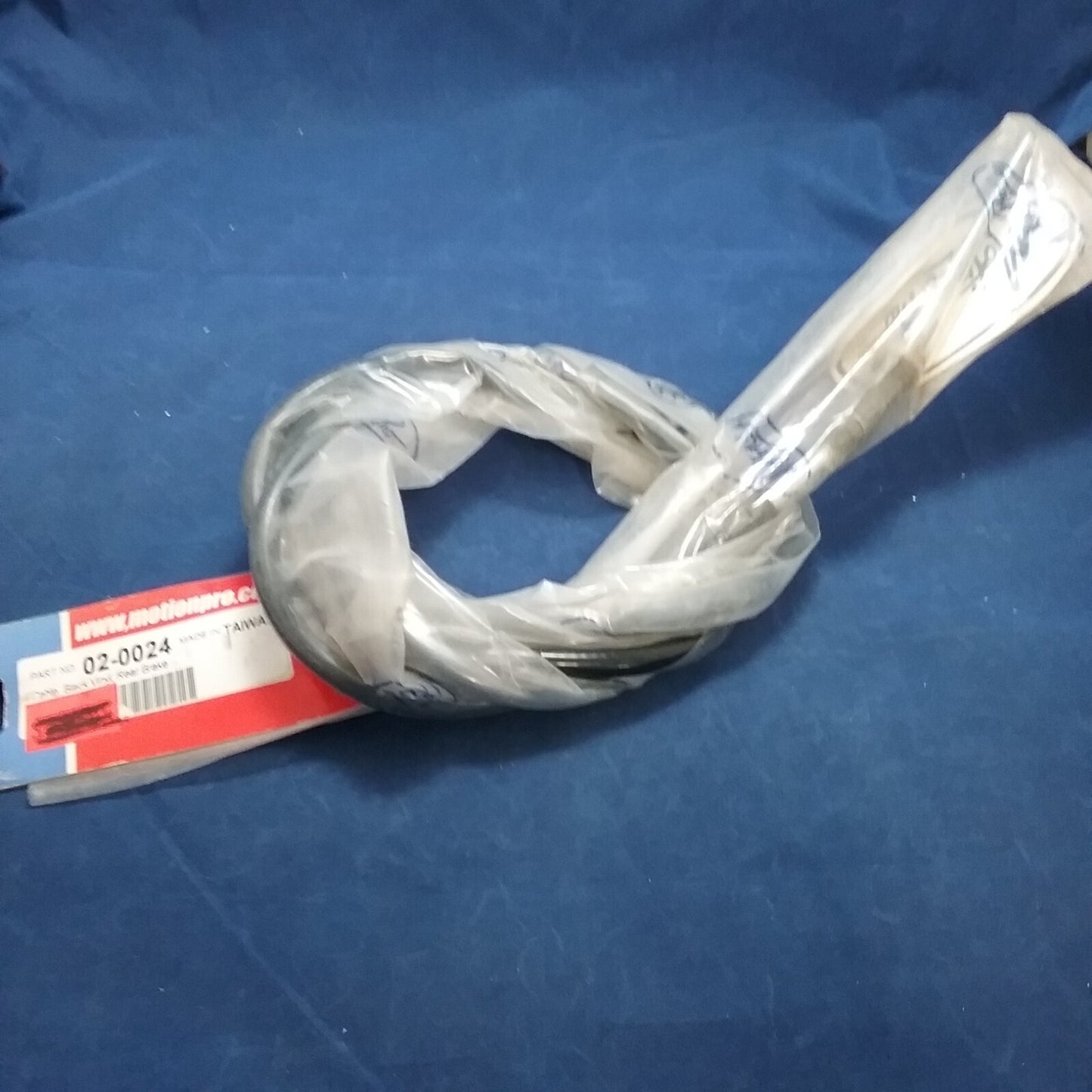 NEW MOTION PRO 02-0024 BLACK VINYL REAR BRAKE HONDA