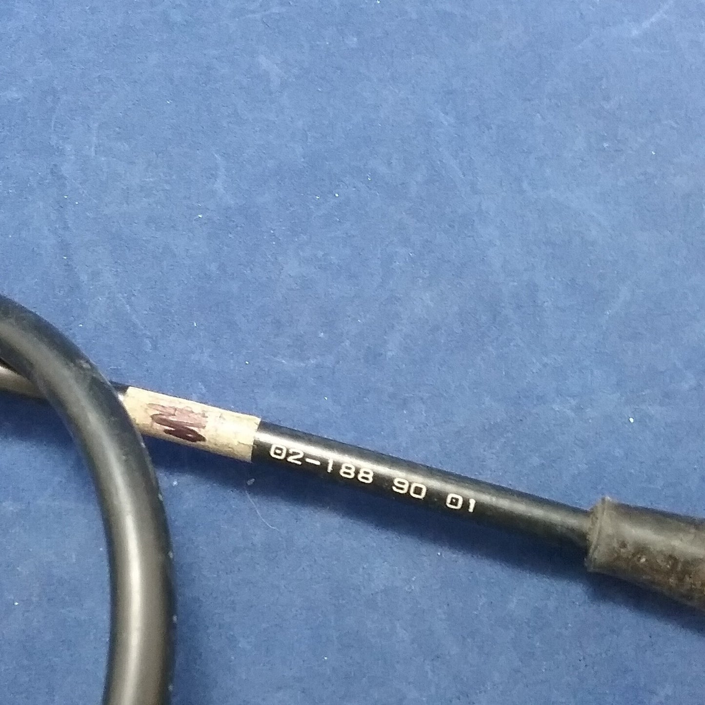 NEW MOTION PRO 02-188 BLACK VINYL THROTTLE CABLE
