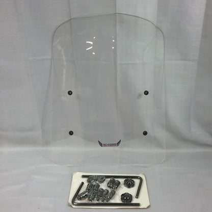 NEW SLIP STREAMER S-SCTR40 UNIVERSAL SCOOTER WIND SCREEN 21.5" X 17.5" CLEAR