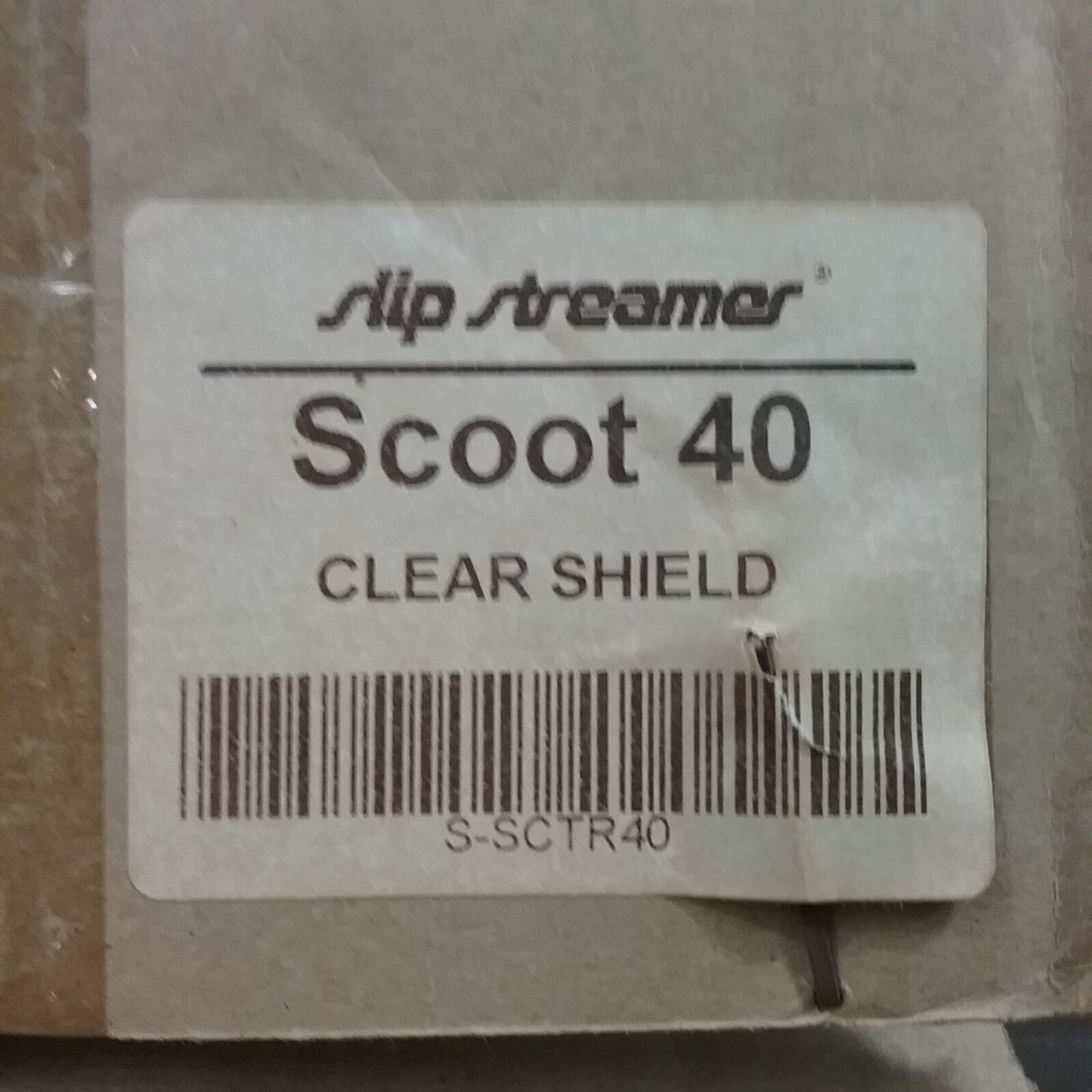 NEW SLIP STREAMER S-SCTR40 UNIVERSAL SCOOTER WIND SCREEN 21.5" X 17.5" CLEAR