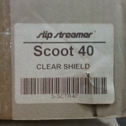 NEW SLIP STREAMER S-SCTR40 UNIVERSAL SCOOTER WIND SCREEN 21.5" X 17.5" CLEAR